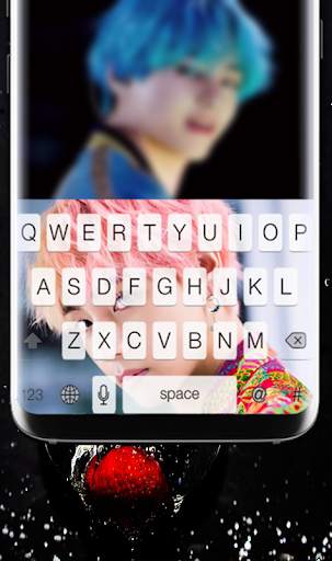 Keyboard BTS V Theme स्क्रीनशॉट 3