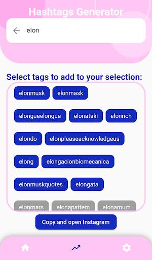 Followers Hashtags Selection for Instagram screenshot 6