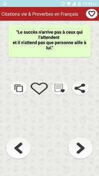 Vie des Citations et Proverbes screenshot 7