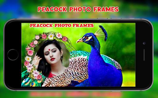 Peacock Photo Frames 2 تصوير الشاشة