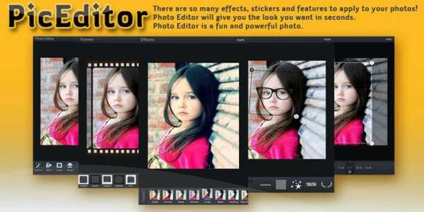 Photo PicEditor - Photo Editor screenshot 1