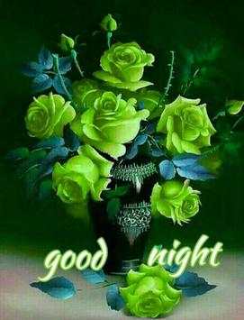 Good Night Flowers Images Gif screenshot 5