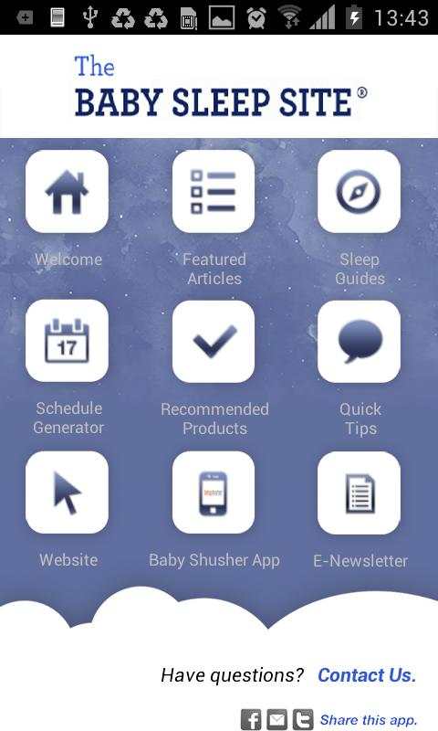 Baby Sleep Site screenshot 2