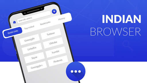 Indian Web Browser - आत्मनिर्भर भारत Browser 2020 screenshot 1