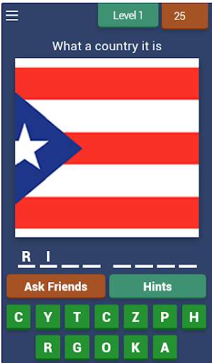 Guess the flags of the world - flags quiz screenshot 1