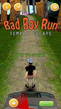 Bad Boy Run: Temple Escape screenshot 1