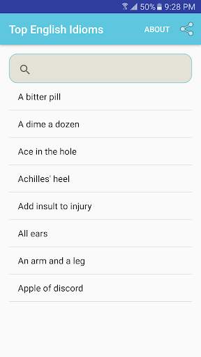 Top English Idioms screenshot 1