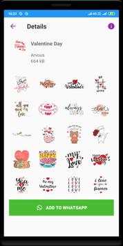 WhatsApp Sticker for Valentine Day screenshot 2