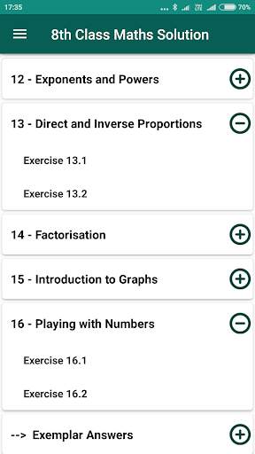 8th Class Maths Solution screenshot 2