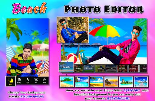 Beach Photo Editor screenshot 2