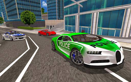 Drive Real Futuristic Police Flying Car 3D screenshot 2