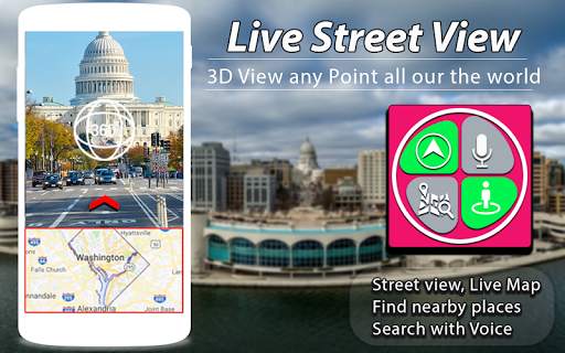 Live Street View, 3D Live Eart screenshot 1