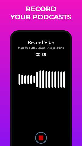 Vibe: Social Audio Podcasting screenshot 5