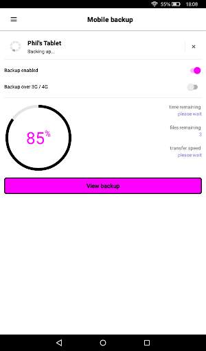 Team Knowhow Cloud Backup 11 تصوير الشاشة