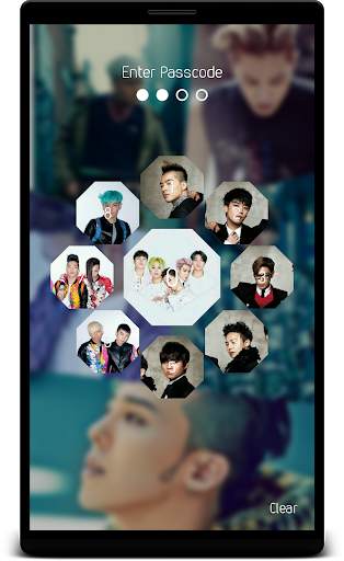 BigBang Lock Screen 2 تصوير الشاشة