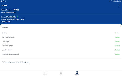 cloud4mobile - MDM Agent screenshot 9