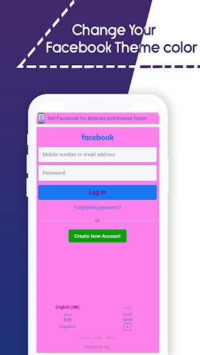 Lite for Facebook lite | Lite for color screenshot 4