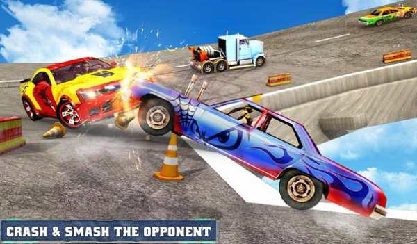 Car Fallout - Super Hero Flat Out Clash screenshot 12