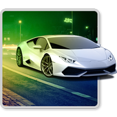 White Lambo Theme icon
