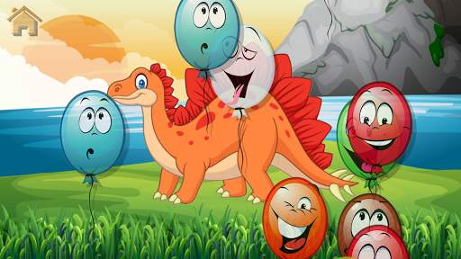 Funny Dinosaurs Kids Puzzles, full game. screenshot 3