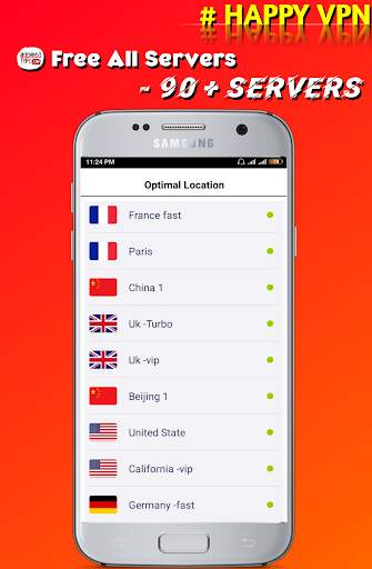 HappyVPN-BestVPN Free Unlimited VPN Secure Unblock screenshot 6