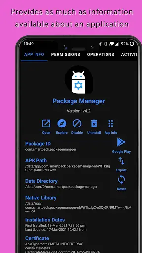 Package Manager screenshot 2