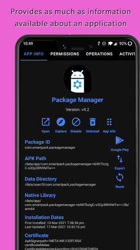 Package Manager screenshot 2