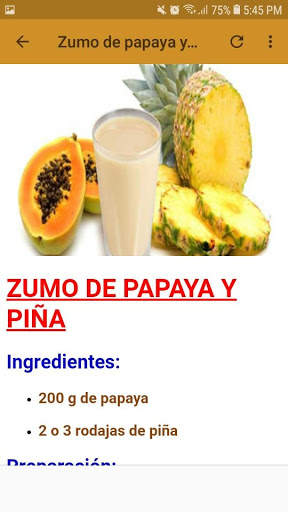 Jugos🍹🥤 Dietéticos y Saludables🍉🍍🍅🥕 screenshot 6
