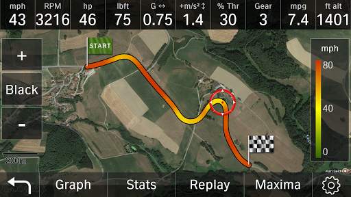 M Performance Drive Analyser screenshot 3