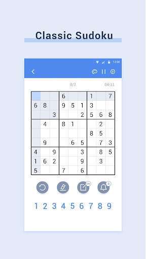 Sudoku screenshot 1