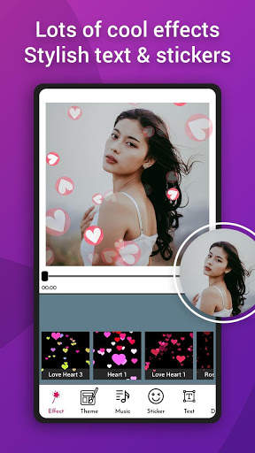 Love Effect Particle.ly Video Status Maker screenshot 6