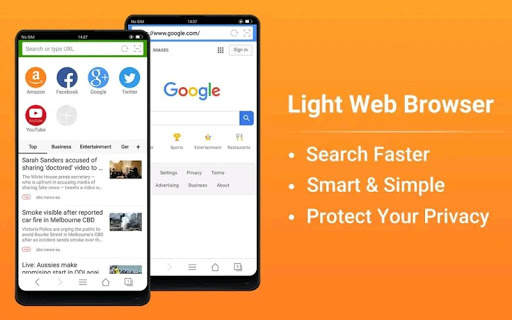 Tezz browser screenshot 2