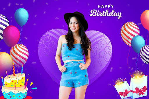 Birthday Photo Maker screenshot 1