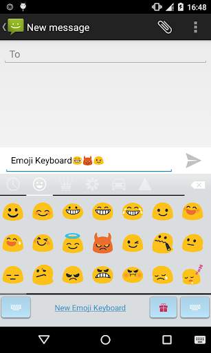 Emoji Keyboard-Sugar Square स्क्रीनशॉट 3