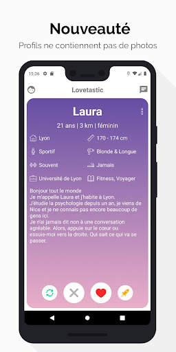 Lovetastic - App de Rencontres screenshot 1