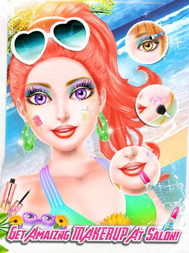 MakeUp Salon My Dream Vacation - Fashion Girl Game screenshot 18