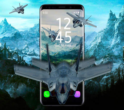 Stealth Fighter APUS Live Wallpaper screenshot 1