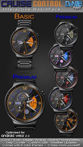 Cruise Control HD Watch Face Widget Live Wallpaper screenshot 1