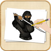 How To Draw Ninja Heroes Shadow icon