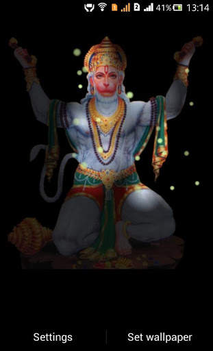 Hanuman FireFlie Live Wallaper screenshot 4