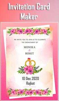 Invitation card maker screenshot 1