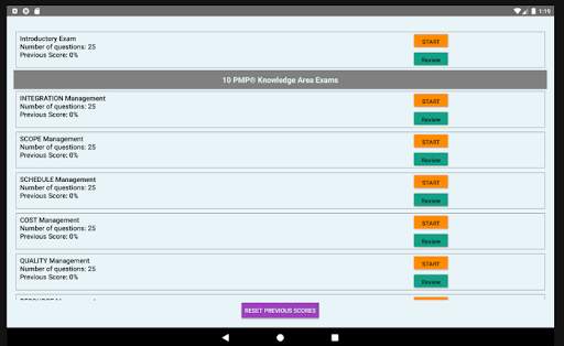 2021 PMP® Exam Simulator PMBOK® 6th Edition screenshot 18