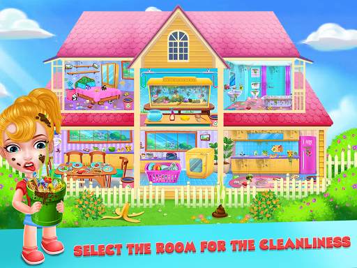 Keep Your House Clean - Girls Home Cleanup Game screenshot 2
