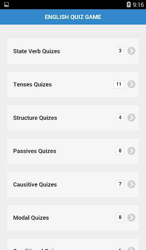 English Quiz Game screenshot 2