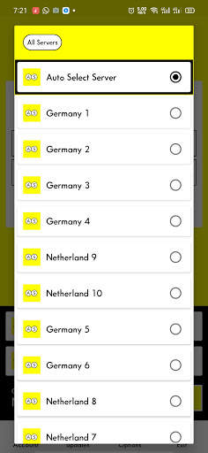 AS VPN screenshot 2