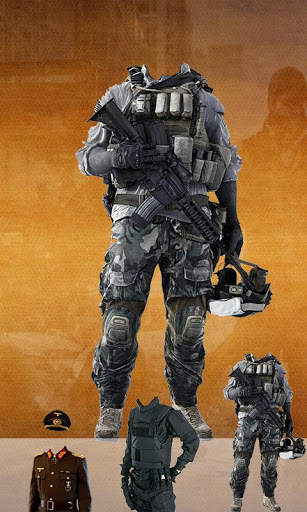 Pak commando suit editor-dress changer face swap screenshot 5