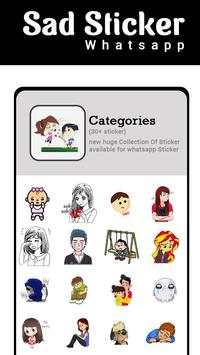 Sad Sticker screenshot 3