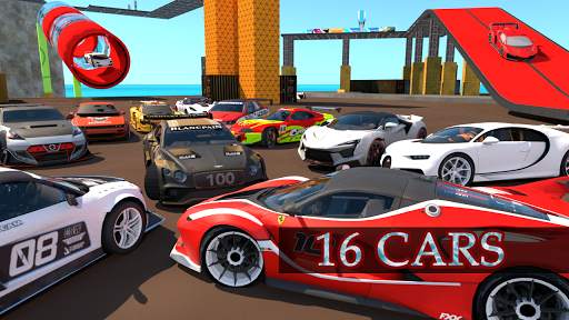 Mega Ramp Car Stunts : Crazy Stunt Car ramp screenshot 4