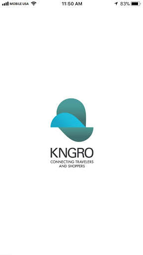 KNGRO - CONNECTING TRAVELERS AND SHOPPERS screenshot 1