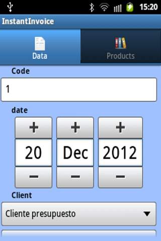 InstantInvoice Lite PDF screenshot 4